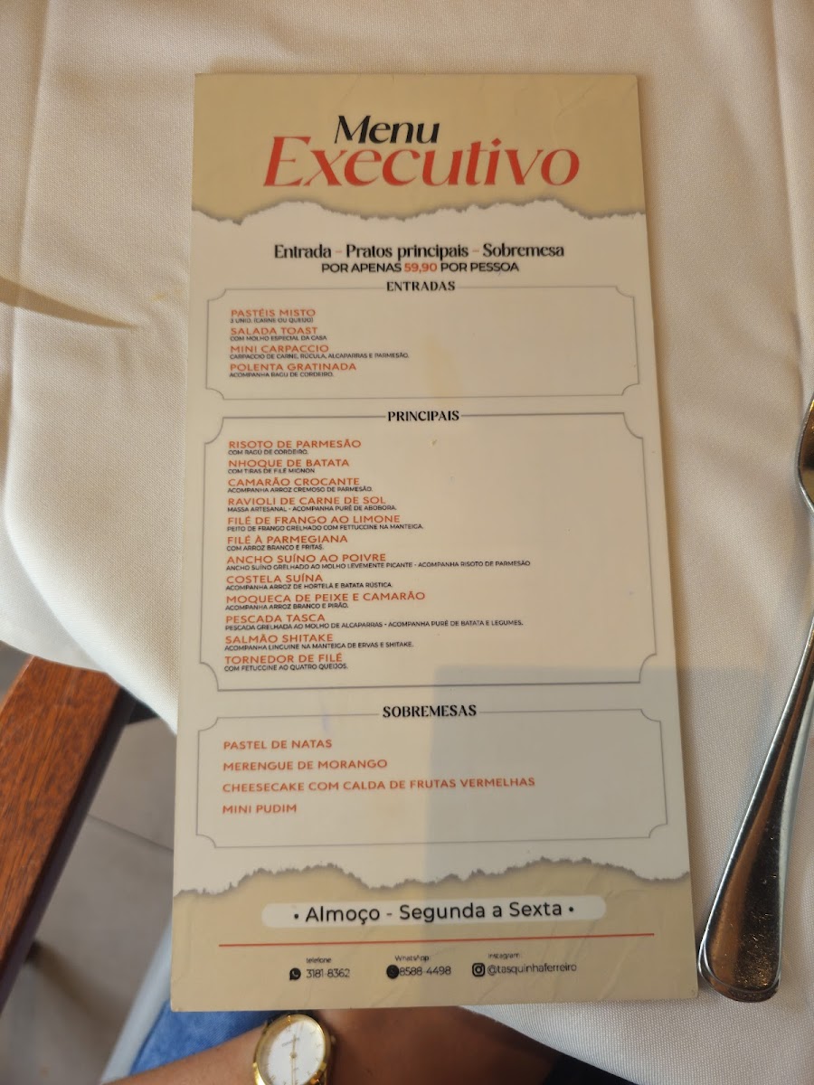 Tasquinha Ferreiro Menu - Image 3